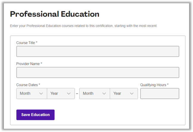 PMP application process